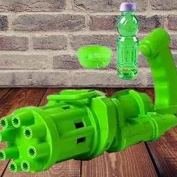 shrikhatushyam Gatling Bubble Gun Toy with 8 Holes Water Gun-picture-37