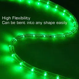 gesto 600 LEDs 5 m Green Steady String Rice Lights image 3