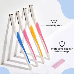 furr by pee safe Facial Razor For Women | For An Effortless & Safe Shave Experience | Each Can Be Used Up to 5 Times, Women image 2