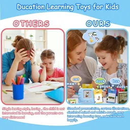 gyanvi Educational Toys,112 Cards Talking Flash Cards for Toddlers 2-6 Years image 4