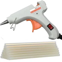 qwerings Electric 20W Mini Hot Glue Gun Hot Melt Decoration Work With 30 Standard Temperature Corded Glue Gun-picture-10