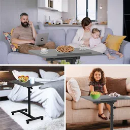 vms Office Buddy Multi-Function Desk Metal Portable Laptop Table image 4