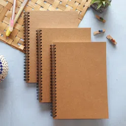 tortuga A5 SPIRAL Bound notebook unruled dairy A5 Notebook Unruled 100 Pages image 1
