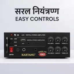 kaxtang 1002 clear DJ Amplifier REMIX Bluetooth VERSION with BT/USB/AUX/MP 5000 W AV Power Amplifier image 4