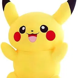 PIKACHU Stuffed Soft Toy for Kids, Children Playing (Multicolor) - 18 cm-image-0