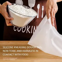 juggaris Premium Silicone Baking Blending Pouch for Pastry Dough and Bread Making Silicone Detachable Dough Maker image 2