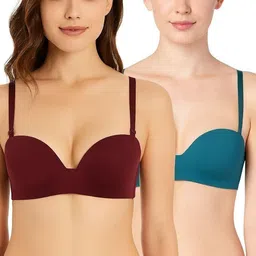 hpa Pack of 2 Women Push-up Heavily Padded Bra-picture-11