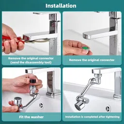 bathbliss faucet extension-8 Faucet Function Diverter image 2