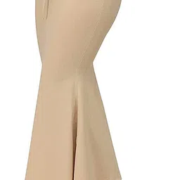 k j fashion SW-CREAM & WHITE Lycra Blend Petticoat image 3