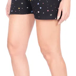 ariel Pack of 2 Printed Women Multicolor Casual Shorts image 3