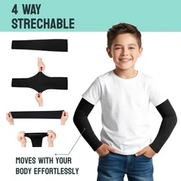 jimmox Nylon Arm Sleeve For Boys & Girls image 2