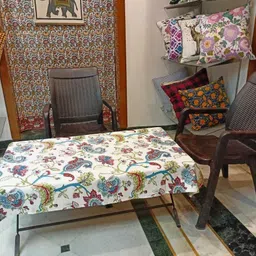 rajodyana Cotton 8 Seater Self Design Table Cover-picture-13