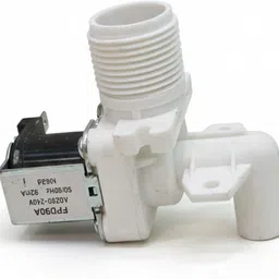 scc Washing Machine Water Inlet Valve AC 220V/240V BSPP 3/4” Electric Solenoid Valve Hose Connector image 1