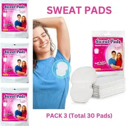 (3 Pack) Sweat Pads for Women, Underarm Sweat Pads, Sweat Pads for Men Sweat Pads-image-0