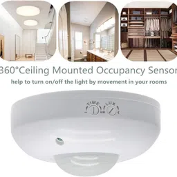 Pace-Innovations White PIR Motion Sensor Switch with LUX Control & Energy Saving 220-240V AC Smart Switch image 3