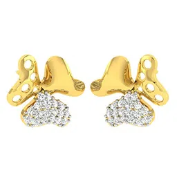 avsar Real Gold Sadhana Earring AVE387YB image 1