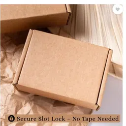 avisri Corrugated Cardboard Packaging Box for Shipping,Gifts,Cosmetics, Flap Box 4.5x3x1 inch, Small Cardboard Packaging Box image 4