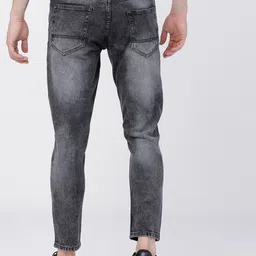 highlander Men Slim Mid Rise Grey Jeans image 3