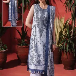 the asar Unstitched Pure Cotton Salwar Suit Material Printed-picture-34