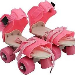 spocco Unisex Roller Skate 4 to 12 Years kids Adjustable 4 Wheels Inline Skating Shoes In-line Skates - Size 4-12 UK-picture-31