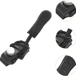 wagela Zipper Repair Kit Metal Universal Zipper Slider for Suitcase Luggage Jackets Zipper Pull image 2