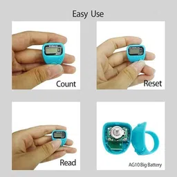 easyfit Digital LCD Ring Tally Counter Umpire Counter image 3