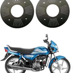 sunriders Full Acrylic Bike Wheel Cover 18 Inch Set of 2 (Black) Hero Hf Deluxe Wheel Cover For NA NA-picture-13