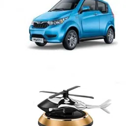 autogarh Golden Car Aroma Diffuser Air Freshener Perfume Solar for Mahindra e2o plus Air Purifier-picture-14