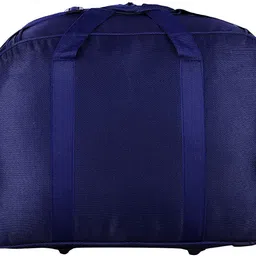 rida Epoch Nylon 55L Travel Luggage Duffel Bag for Men and Women with Roller Wheel-Blue image 4