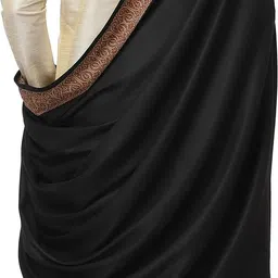 WEAVERS VILLA Polyester Wool Blend Solid Men Shawl image 5
