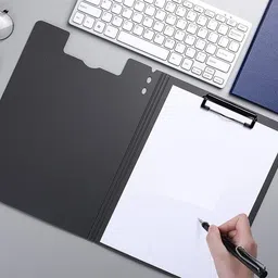 trujve 1pc Folder File Document Organizer Storage Clipboard with A4 Cover Letter Folder image 3