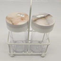 shiyon Spice Shaker Set, Plastic Spice Shaker with Lid, Portable Seasoning Containers Sugar Sprinkler Shaker 150 gm image 2