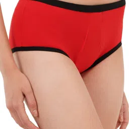 fabpad Women Hipster Red Panty image 4