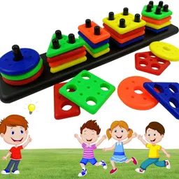 elexn Best Buy Geometry Shape Sorter Puzzle Board preschool activity toys for kids-picture-25