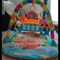 razz bazz FK_Baby Activity Mat with Keyboard Piano and Detachable Toy Arch-picture-30