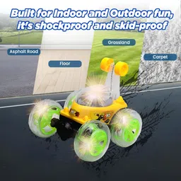 kid kraze Rechargeable Remote Control 360 Degree Stunt Car Music & Lights for Kids_753 image 3