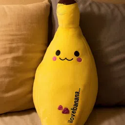 Premium Quality Banana Stuffed Toy – Huggable & Soft Cushion Gift - 45 cm-image-4