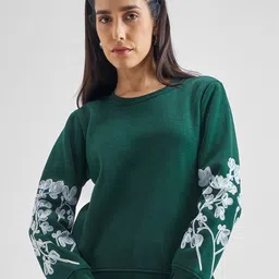 tokyo talkies Women Full Sleeve Solid Sweatshirt-picture-15