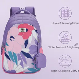 pro life Large 36 L Laptop Backpack School College Coaching Tution High Quality Bag For Girl image 5