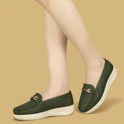 trotus Rich Quality|Comfortable|Ultra Lightweight|Perfect Style Loafers For Women-picture-11