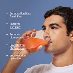 healthkart hk vitals Marine Collagen for Men Supplement with Biotin, Watermelon image 5