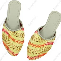 miss beauty Ethnic Mule For Women-picture-33