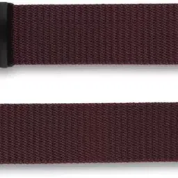 luxury leather Boys Casual, Formal, Party Brown Nylon Belt image 4