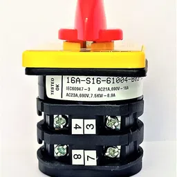 Salzer (L&T) 61004 16A 4 Pole ON-OFF S16 Cam Operated Rotary Switch image 4