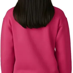 hoc Women Solid Round Neck Pure Cotton Pink T-Shirt image 2