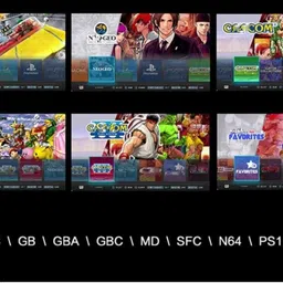 NOWAIT 4K HD Game Player for CPS, GB, GBA, GBC, N64, G5 ANDROID VIDEO GAME 64 GB with CONTRA,MARIO BROS,SNOW,gt,BROS,MUSTAFA,DUCK HUNT ,CONTRA 1, 30000+ Games image 3