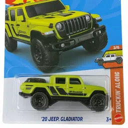 hot wheels C4982 20 JEEP GLADIATOR TOY CAR image 3