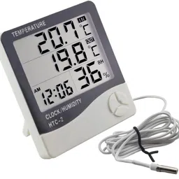 tusmad Plastic Digital Indoor Cum Outdoor Thermo-Hygrometer Hydrometer-picture-15