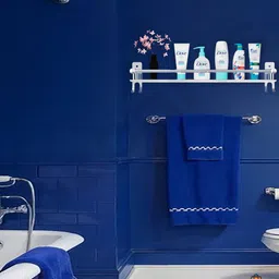 bzcarts Single Layer Multipurpose shelf | Bathroom Rack Shelf | Bathroom Accessories Stainless Steel Wall Shelf image 5