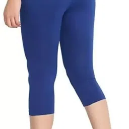 kanna fabric Capri5421-657 Women Blue Capri image 2